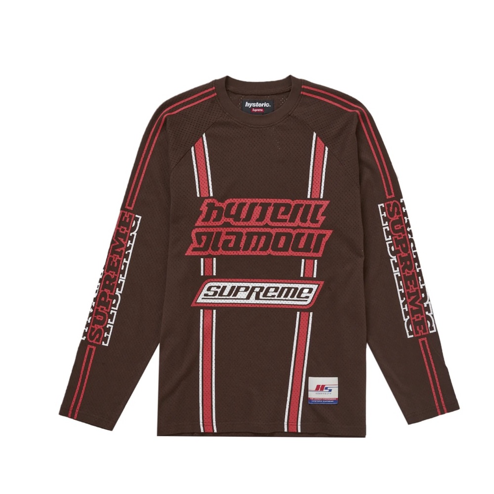 Supreme x Hysteric Mesh Long Sleeve 
Size Small